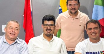Câmara recebe prefeitos Flávio Mezzomo, André Resende de Pacajá e Russinho